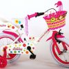 Volare Ashley Kinderfiets - Meisjes - 14 inch - Wit - 95% afgemonteerd - Afbeelding 2