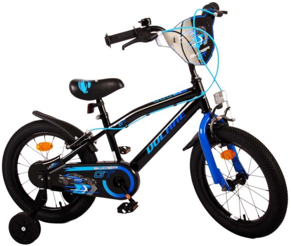 Volare Super GT Kinderfiets - Jongens - 16 inch - Blauw - Twee handremmen - Image 3