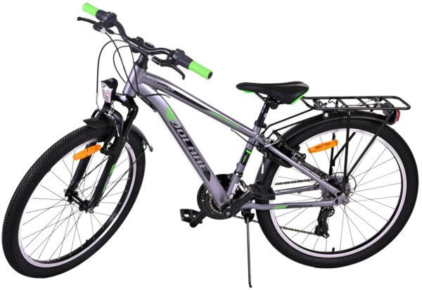 Volare Cross Kinderfiets - Jongens - 24 inch - Grijs - 21 versnellingen - Twee handremmen - Afbeelding 16