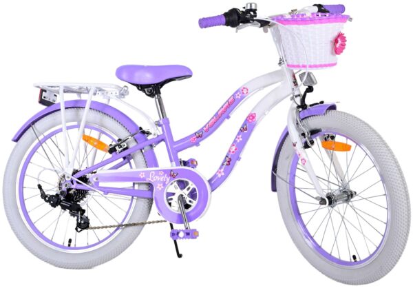 Volare Lovely Kinderfiets - Meisjes - 20 inch - Paars - 7 versnellingen - Image 2