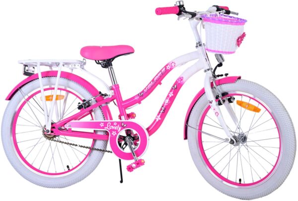 Volare Lovely Kinderfiets - Meisjes - 20 inch - Roze - Twee handremmen - Image 3