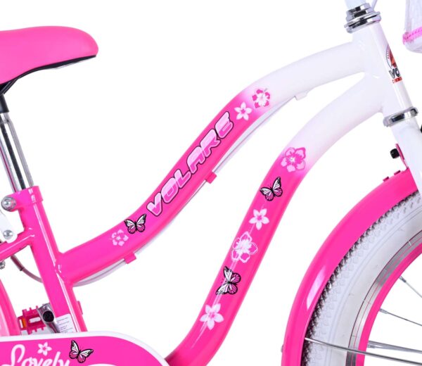 Volare Lovely Kinderfiets - Meisjes - 20 inch - Roze - Twee handremmen - Image 7