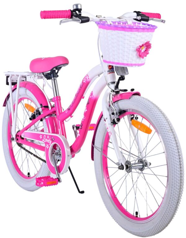 Volare Lovely Kinderfiets - Meisjes - 20 inch - Roze - Twee handremmen - Image 10