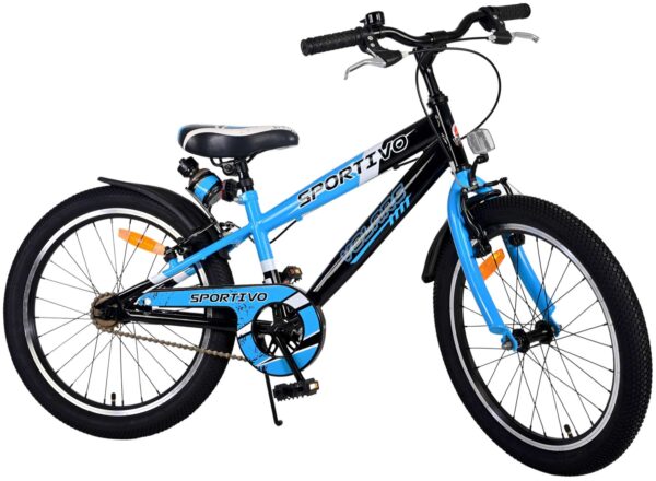 Volare Sportivo Kinderfiets - Jongens - 20 inch - Blauw - Twee handremmen - Image 2