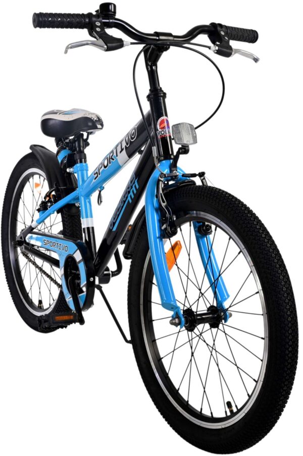 Volare Sportivo Kinderfiets - Jongens - 20 inch - Blauw - Twee handremmen - Image 6