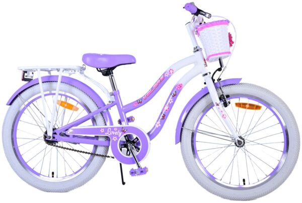 Volare Lovely Kinderfiets - Meisjes - 20 inch - Paars - Afbeelding 2