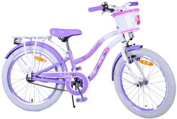 Volare Lovely Kinderfiets - Meisjes - 20 inch - Paars - Afbeelding 3