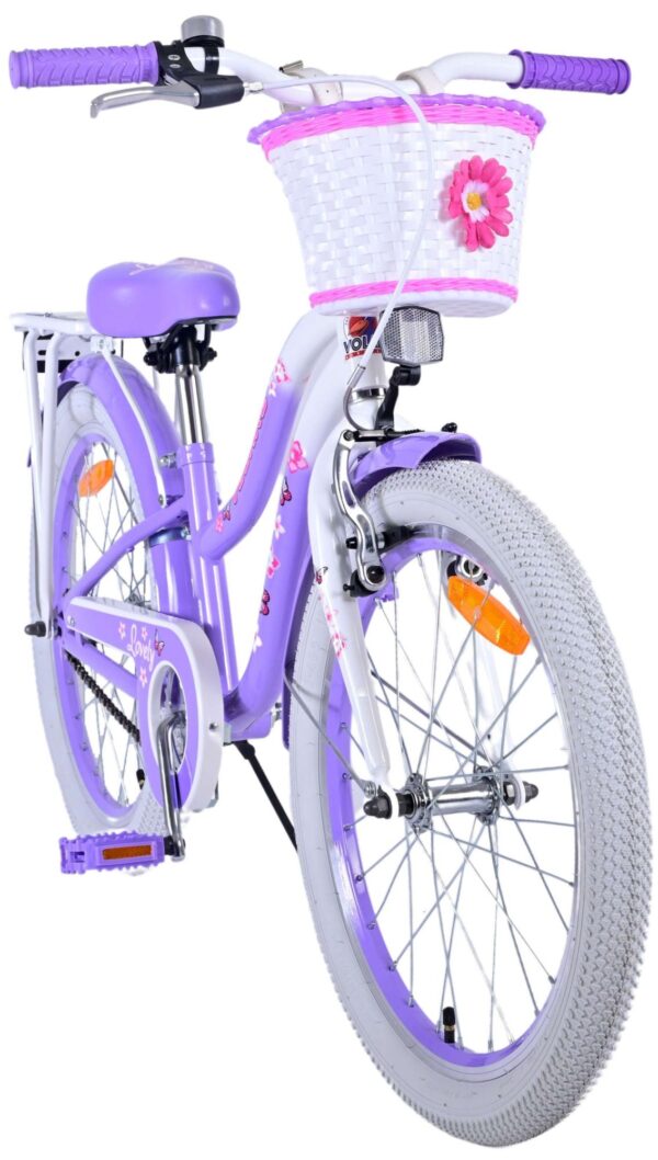 Volare Lovely Kinderfiets - Meisjes - 20 inch - Paars - Afbeelding 10