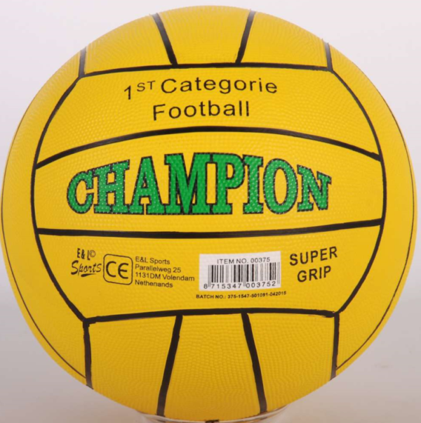 Straatvoetbal Champion - Rubber - maat 5 - 380-420 gram - Verschillende Kleuren - Assorti - Afbeelding 4