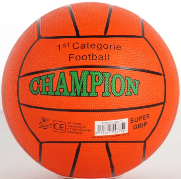 Straatvoetbal Champion - Rubber - maat 5 - 380-420 gram - Verschillende Kleuren - Assorti - Afbeelding 3