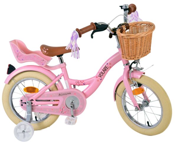 Volare Blossom Kinderfiets - Meisjes - 14 inch - Roze - Image 10