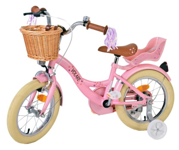 Volare Blossom Kinderfiets - Meisjes - 14 inch - Roze - Image 8