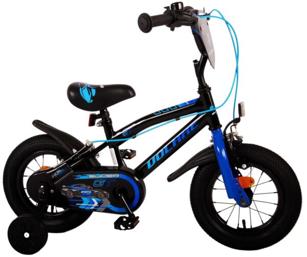 Volare Super GT Kinderfiets - Jongens - 12 inch - Blauw - Twee handremmen - Image 2