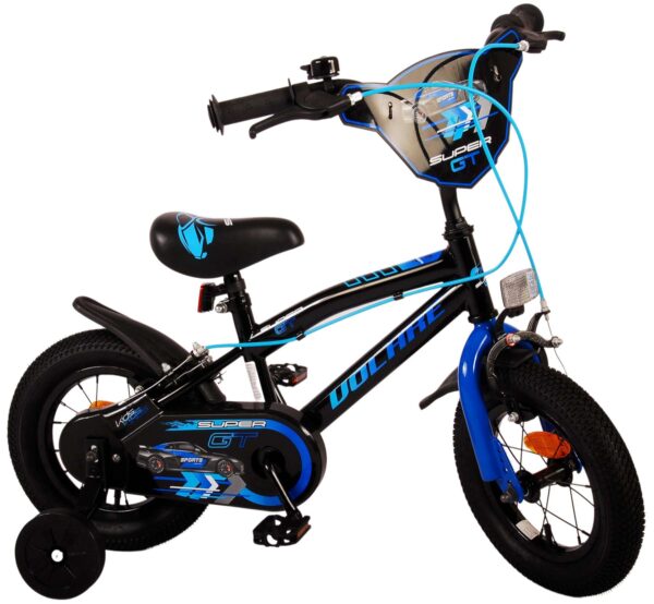 Volare Super GT Kinderfiets - Jongens - 12 inch - Blauw - Twee handremmen - Image 3