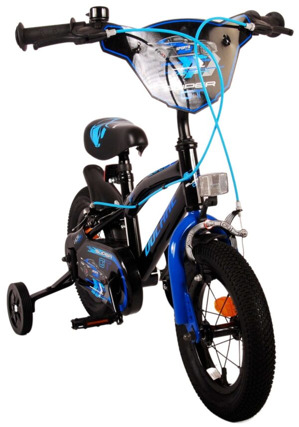 Volare Super GT Kinderfiets - Jongens - 12 inch - Blauw - Twee handremmen - Image 10