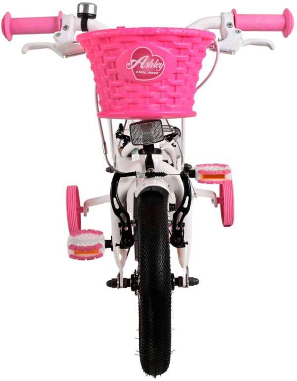 Volare Ashley Kinderfiets - Meisjes - 12 inch - Wit - Twee handremmen - Image 10