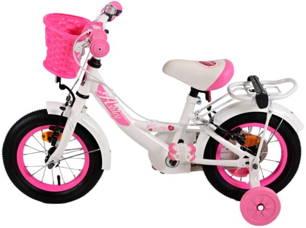 Volare Ashley Kinderfiets - Meisjes - 12 inch - Wit - Twee handremmen - Image 12