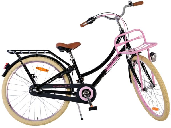 Volare Excellent Kinderfiets - Meisjes - 24 inch - Zwart - 3 Versnellingen - Afbeelding 12