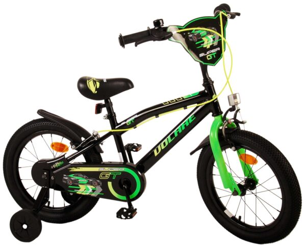 Volare Super GT Kinderfiets - Jongens - 16 inch - Groen - Twee handremmen - Image 3