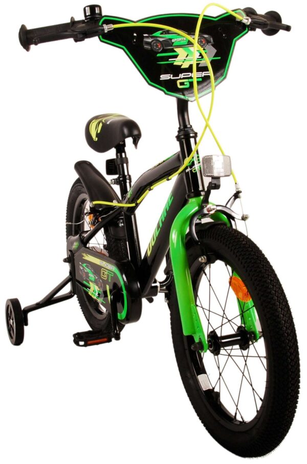 Volare Super GT Kinderfiets - Jongens - 16 inch - Groen - Twee handremmen - Image 10