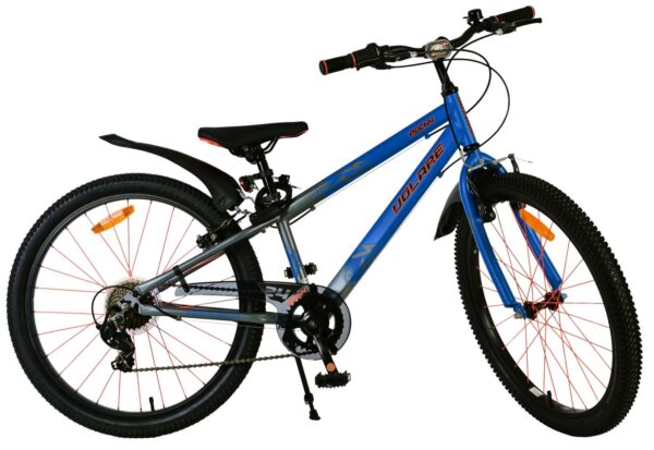 Volare Rocky Kinderfiets - 24 inch - Groen - Shimano Nexus 3 versnellingen - Afbeelding 11