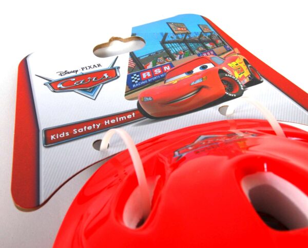 Disney Cars Fietshelm - Rood - 51-55 cm - Afbeelding 2