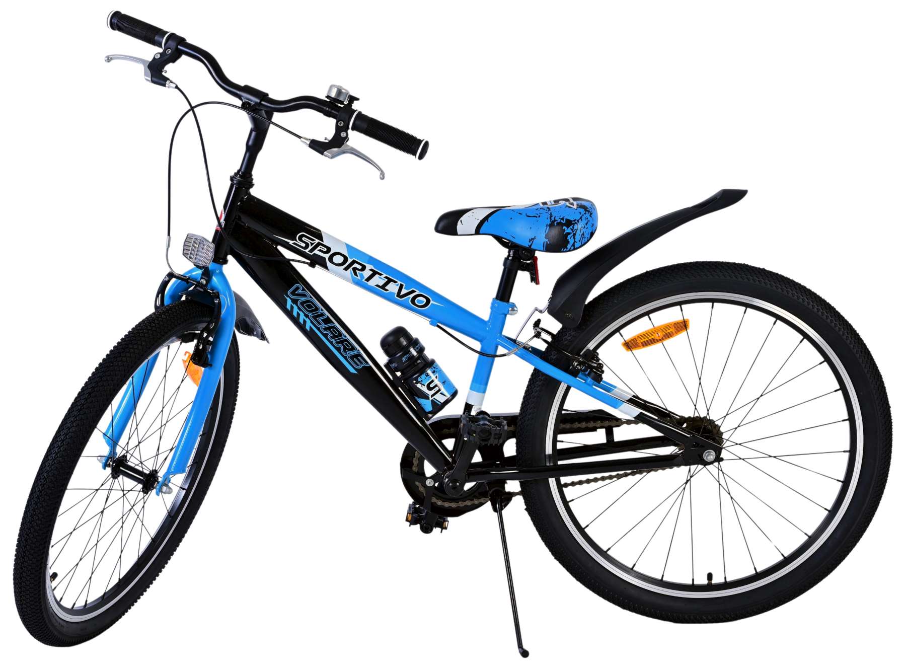 Volare Sportivo Kinderfiets - Jongens - 24 inch - Blauw - Twee Handremmen - Afbeelding 8