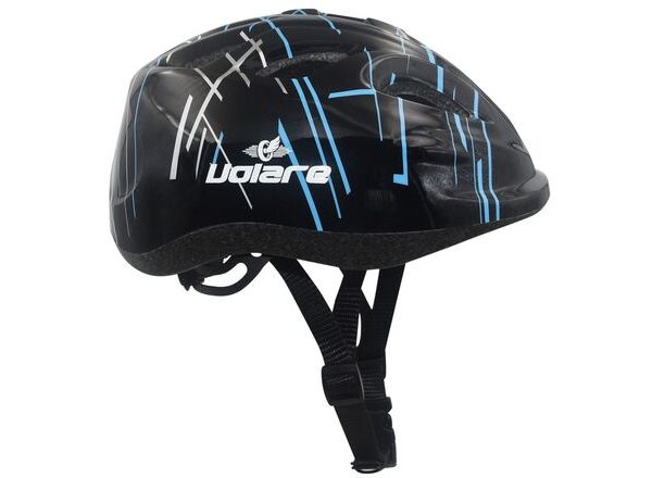 Volare Fietshelm - Kids - Zwart - 47-51 cm