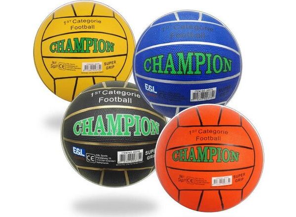 Straatvoetbal Champion - Rubber - maat 5 - 380-420 gram - Verschillende Kleuren - Assorti
