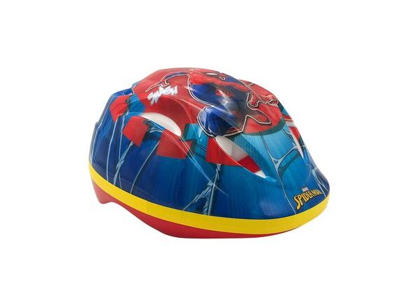 Marvel Spiderman Fietshelm - Blauw Rood - 51 - 55 cm