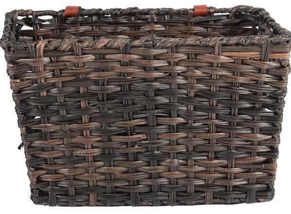 Volare Gevlochten Rieten Fietsmand - Groot