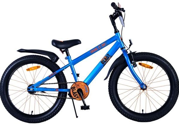 NERF Kinderfiets - Jongens - 20 inch - Satijn Blauw