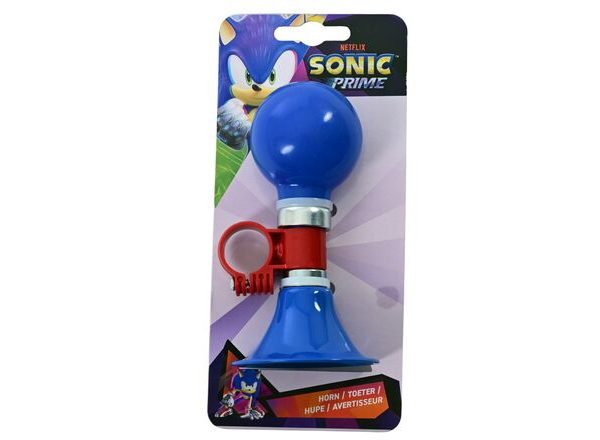Sonic Prime Fietstoeter - Jongens - Rood Blauw