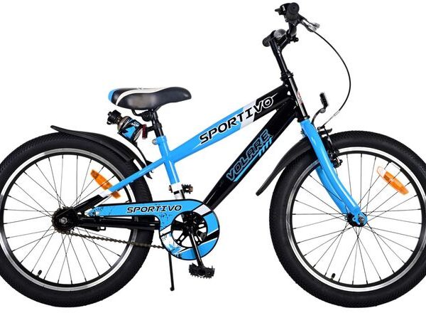 Volare Sportivo Kinderfiets - Jongens - 20 inch - Blauw