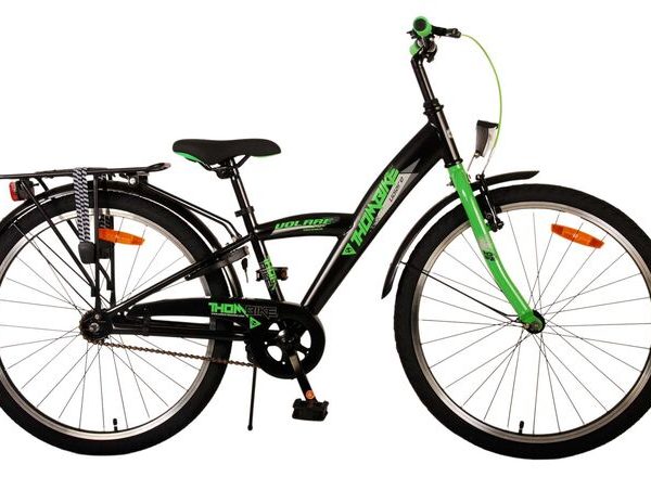 Volare Thombike Kinderfiets - Jongens - 24 inch - Zwart Groen