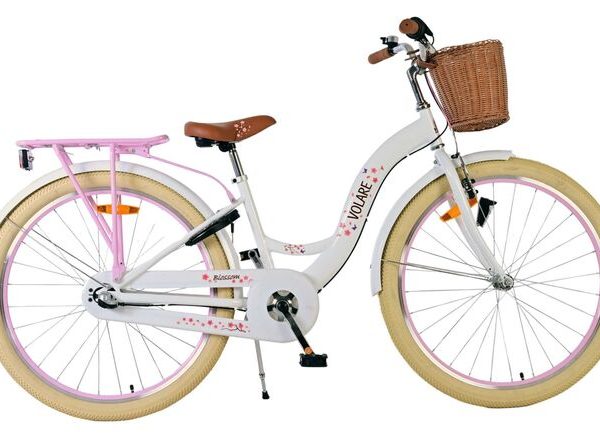 Volare Blossom Kinderfiets - Meisjes - 26 inch - Wit - Nexus 3 versnellingen