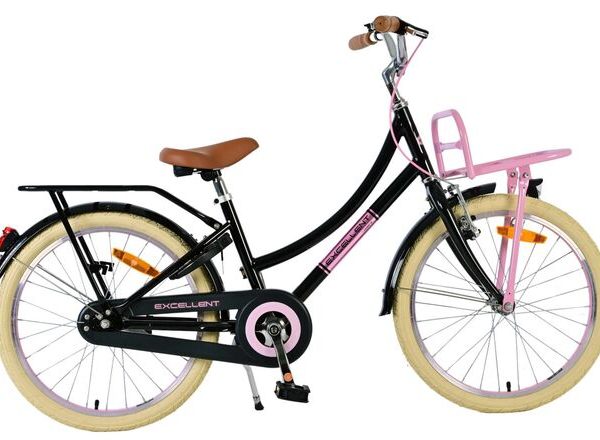 Volare Excellent Kinderfiets - Meisjes - 20 inch - Zwart