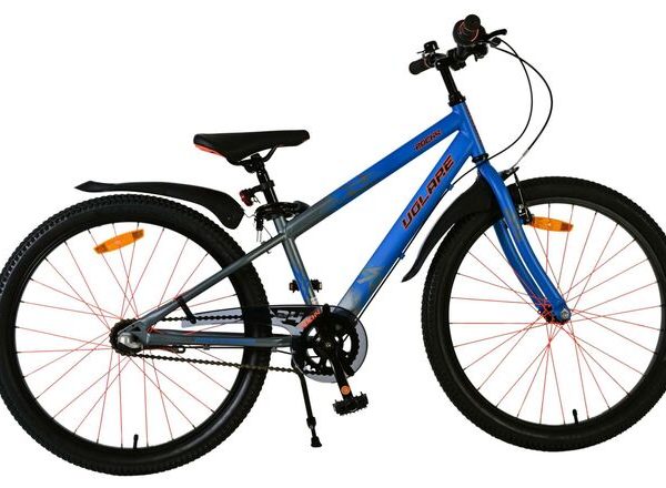 Volare Rocky Kinderfiets - 24 inch - Blauw - Shimano Nexus 3 versnellingen