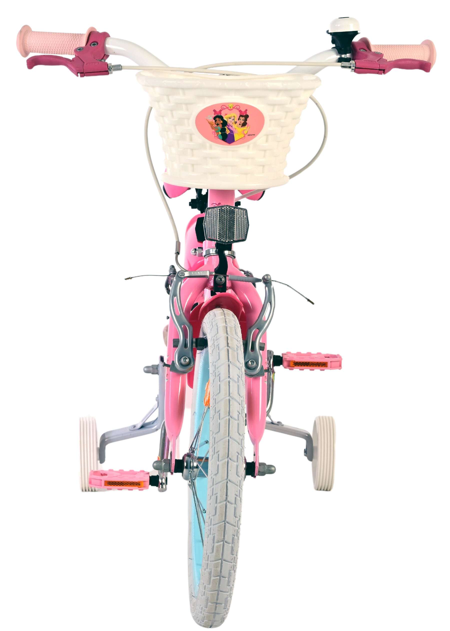Disney Princess Kinderfiets - Meisjes - 16 inch - Roze - Twee Handremmen - Afbeelding 6