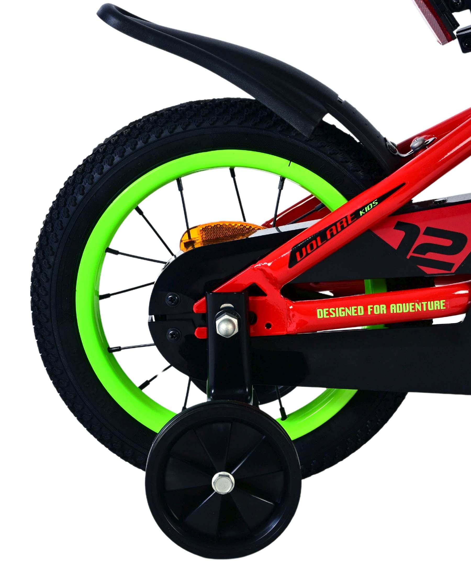 Volare Rocky Kinderfiets - Jongens - 12 inch - Rood - Afbeelding 2