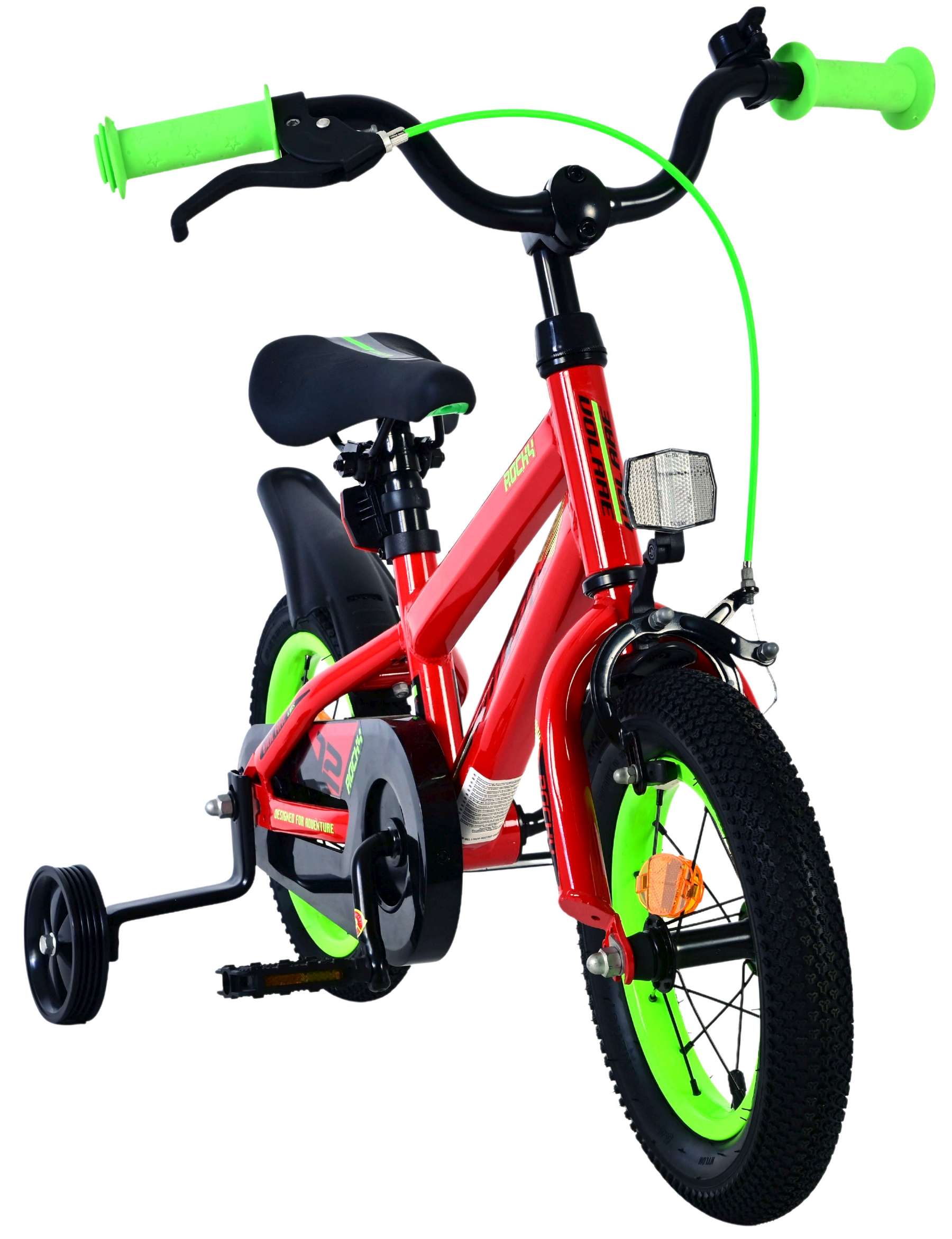 Volare Rocky Kinderfiets - Jongens - 12 inch - Rood - Afbeelding 5