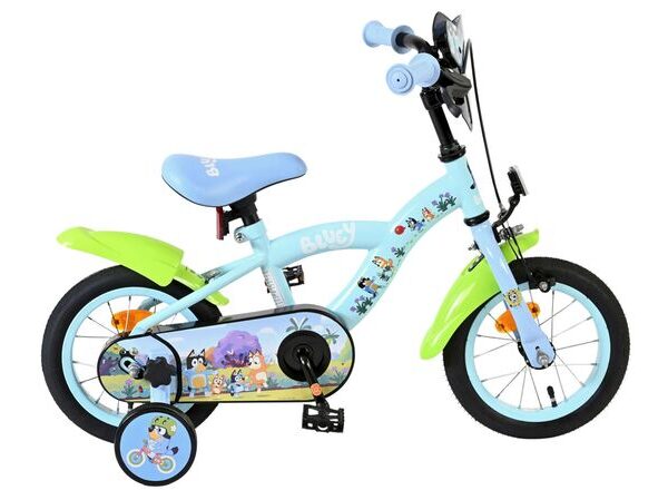 Bluey Kinderfiets - Uni- 12 inch - Blauw