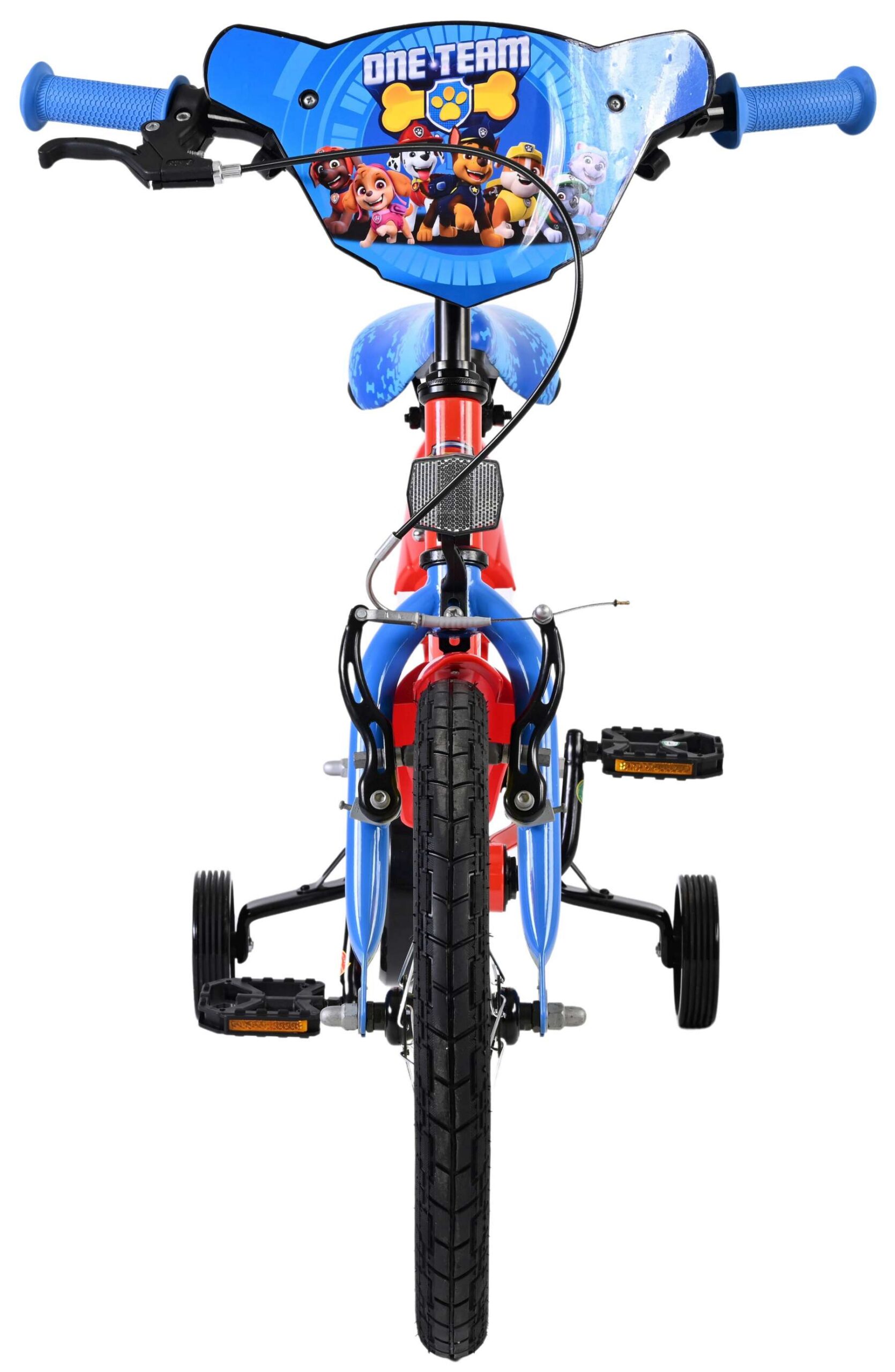 Paw Patrol Kinderfiets - Jongens - 16 inch - Rood Blauw - Afbeelding 6