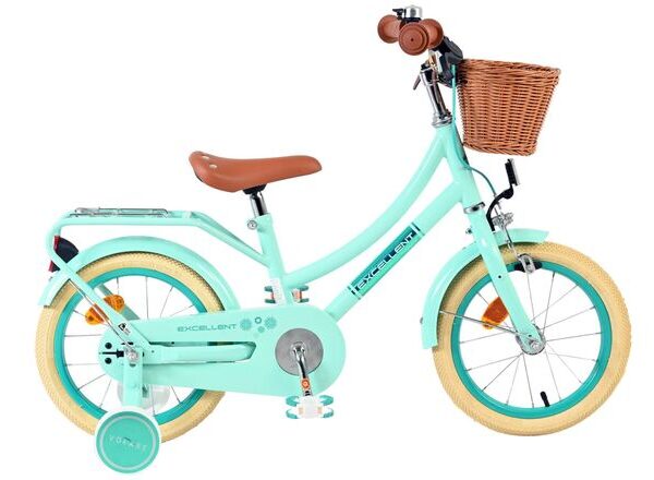 Volare Excellent Kinderfiets - Meisjes - 14 inch - Groen