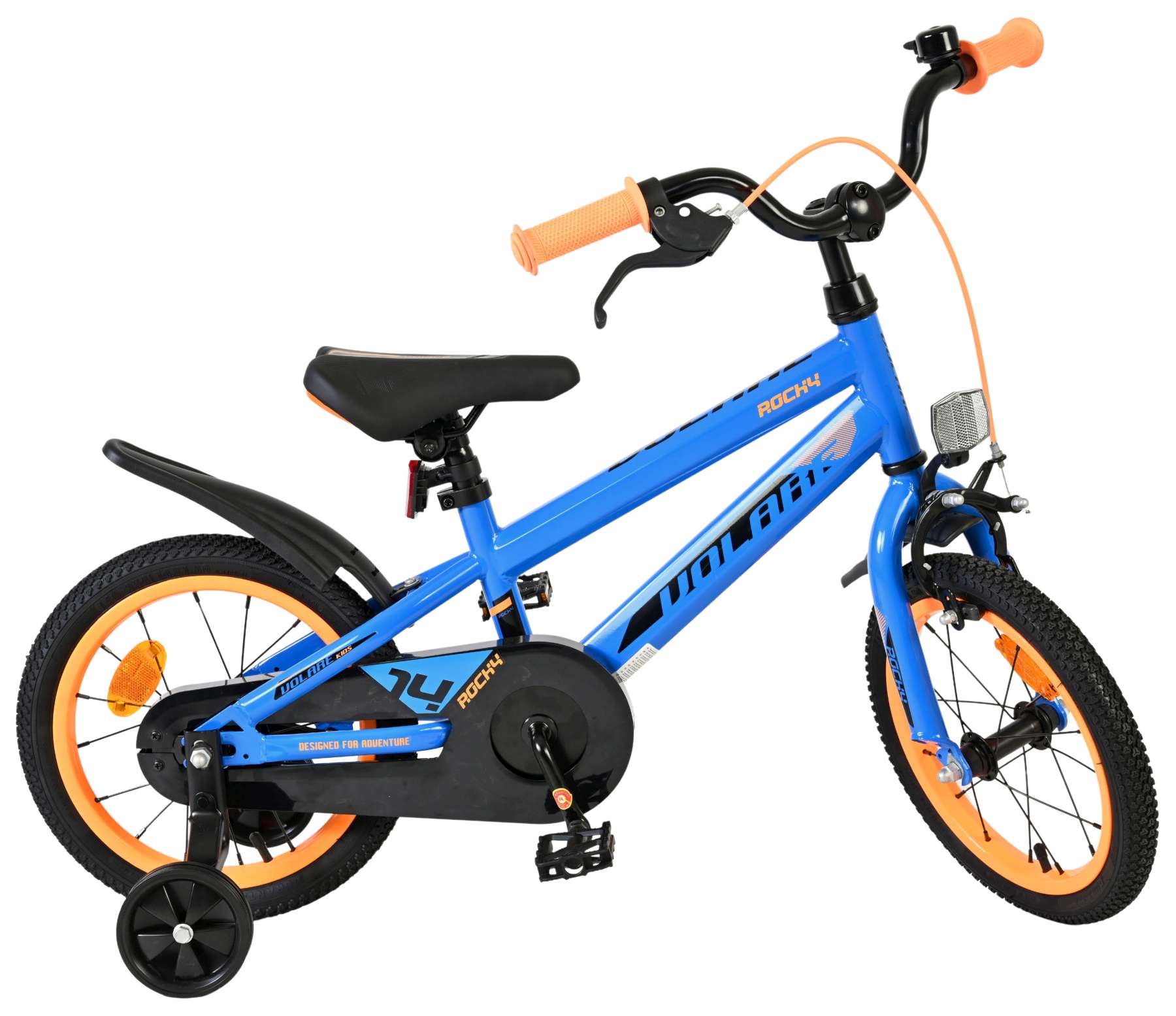 Volare Rocky Kinderfiets - Jongens - 14 inch - Blauw - Afbeelding 11