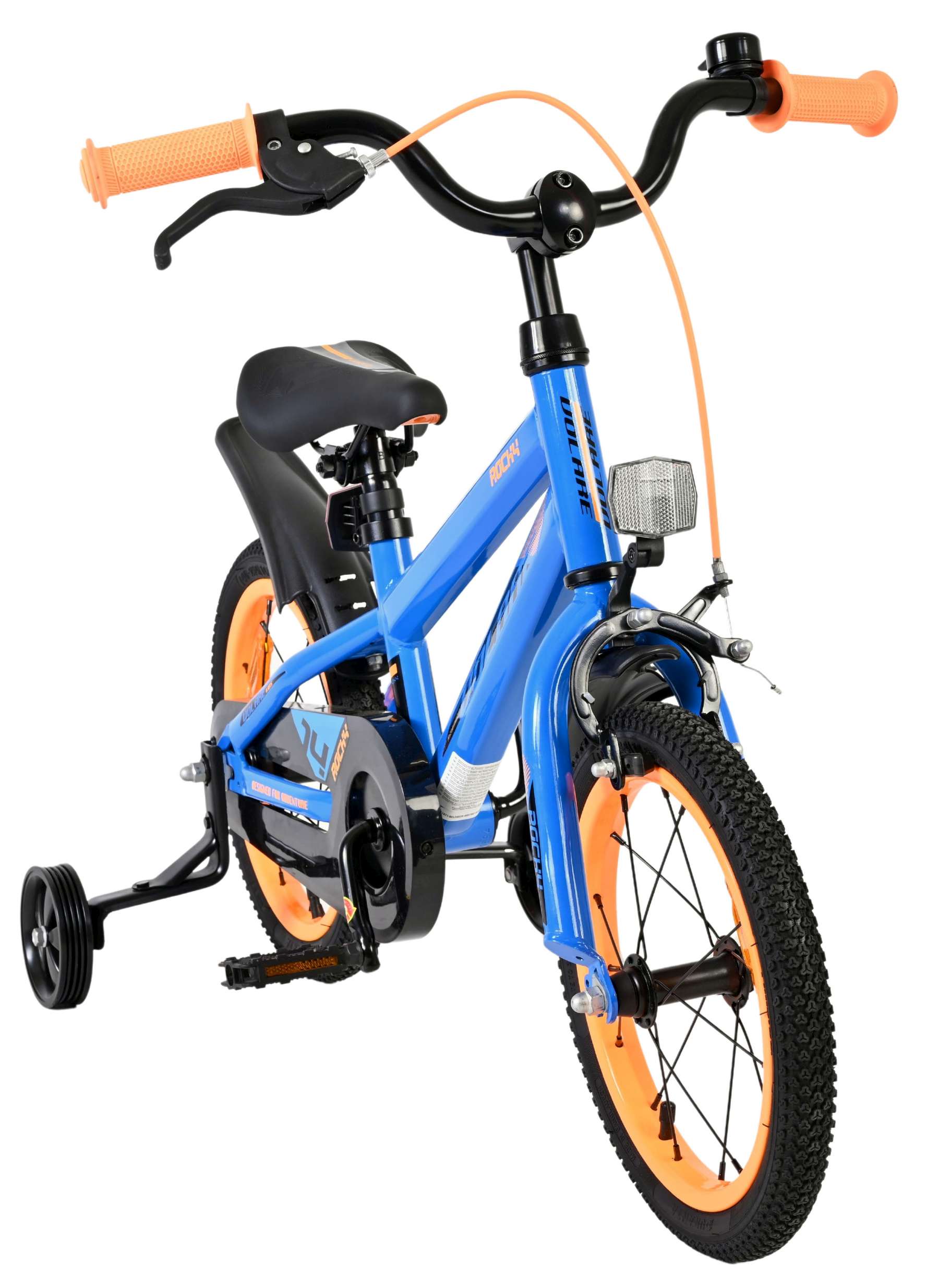 Volare Rocky Kinderfiets - Jongens - 14 inch - Blauw - Afbeelding 6