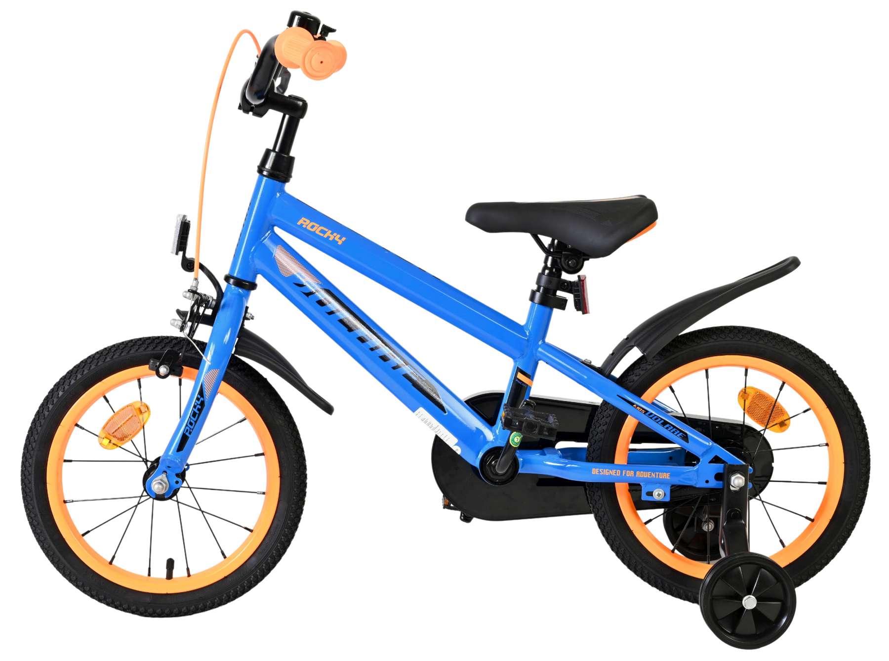 Volare Rocky Kinderfiets - Jongens - 14 inch - Blauw - Afbeelding 8