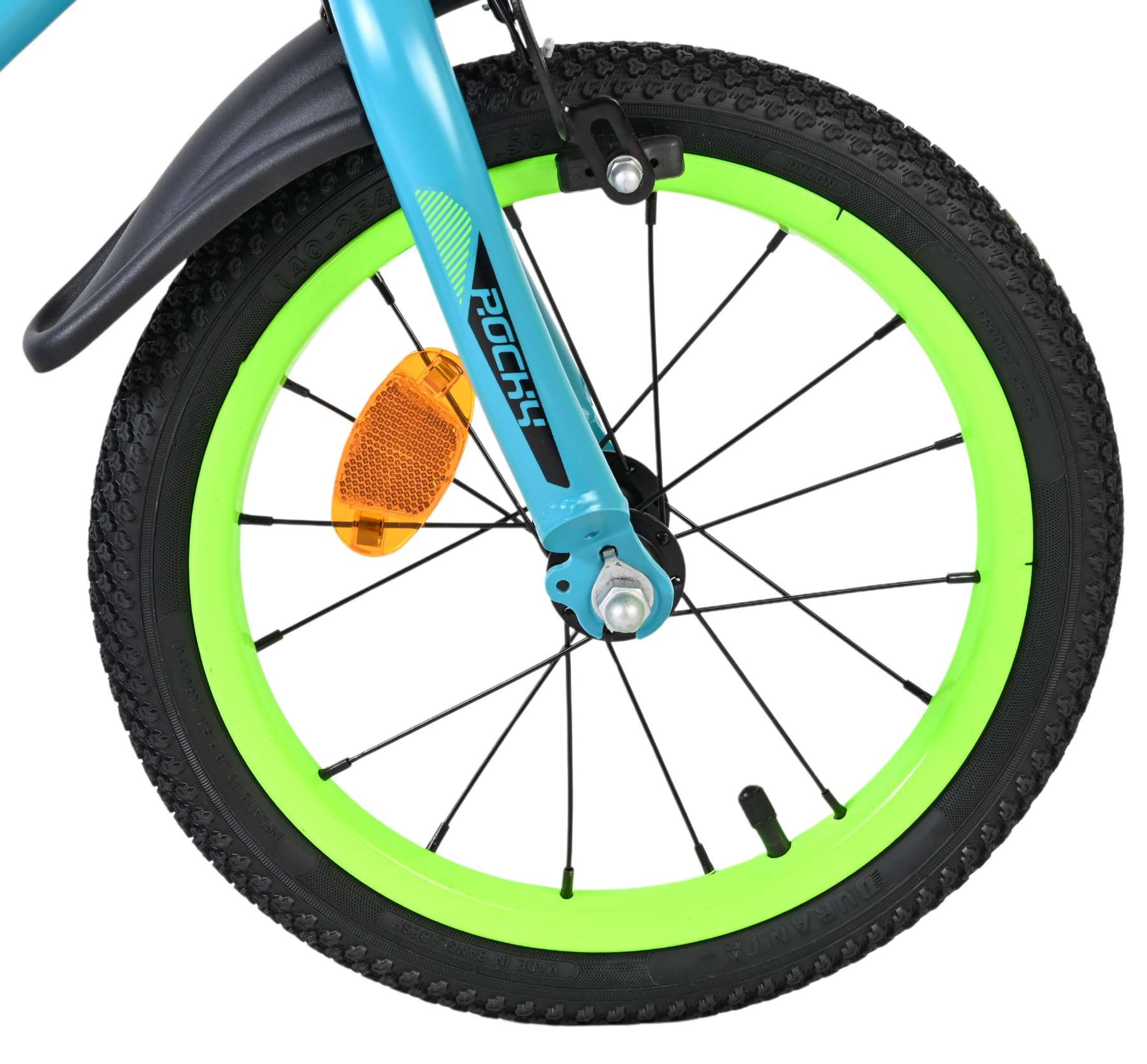 Volare Rocky Kinderfiets - Jongens - 14 inch - Groen - Afbeelding 3