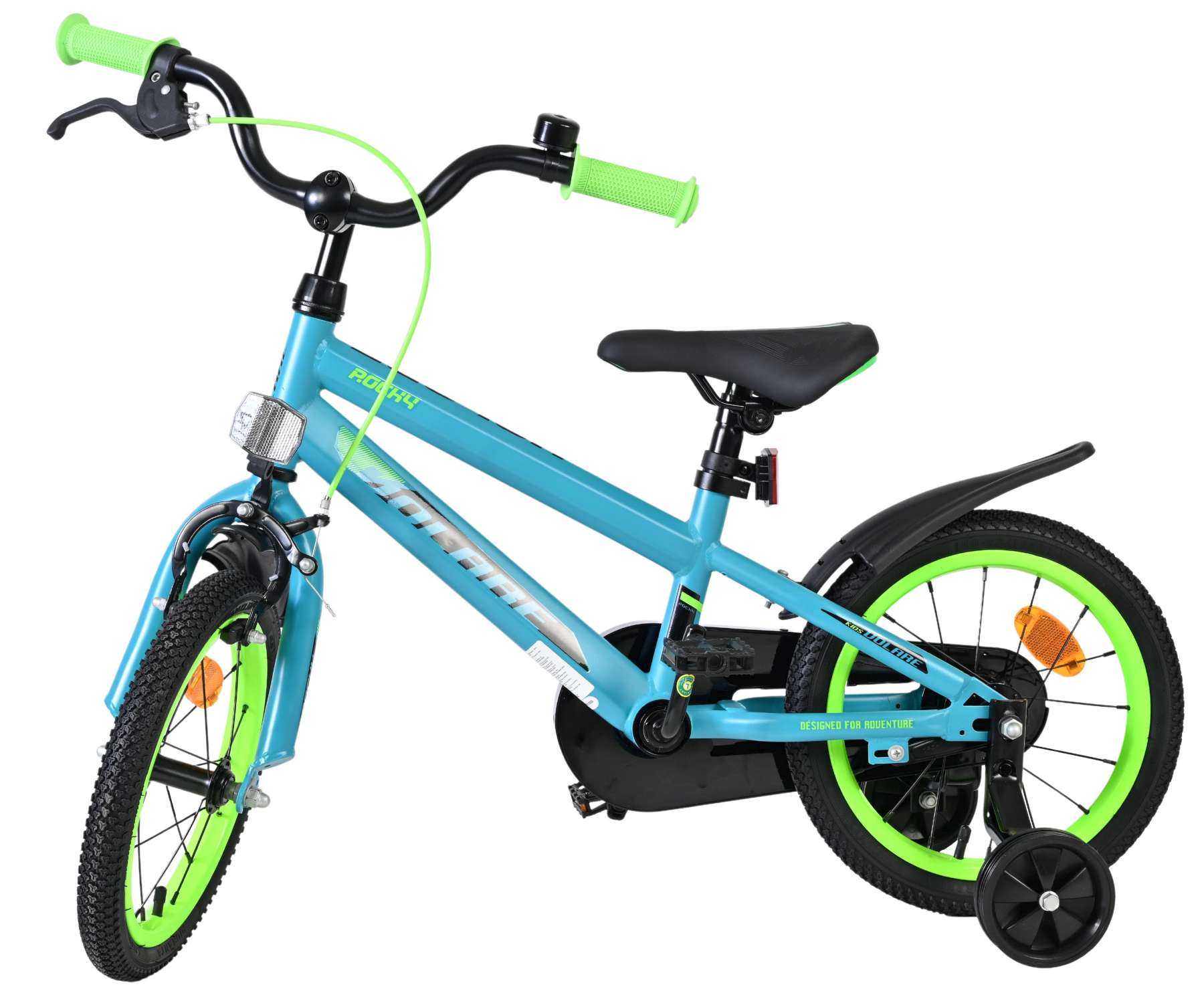 Volare Rocky Kinderfiets - Jongens - 14 inch - Groen - Afbeelding 8