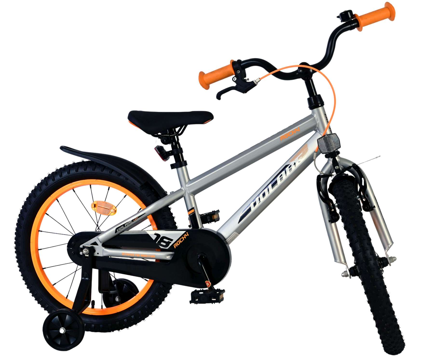 Volare Rocky Kinderfiets - Jongens - 18 inch - Grijs - Afbeelding 10